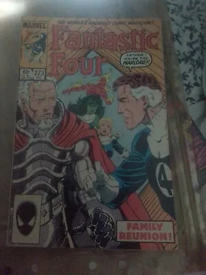 Buy Fantastic Four Comic Book #273 • 39.51£