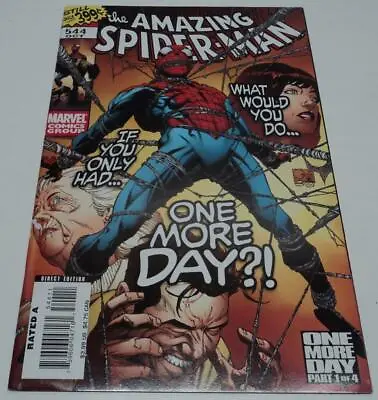 Buy AMAZING SPIDER-MAN #544 QUESADA COVER (Marvel Comics 2007) ONE MORE DAY (FN) • 6.80£