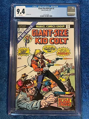 Buy Giant-size Kid Colt #2 Cgc 9.4 W (1975) • 160.70£