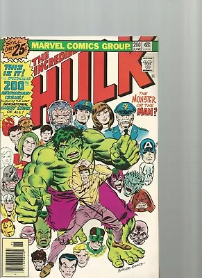 Buy The Incredible Hulk #200 VF+ Solid Copy Buscema Wein Romita 1976 • 23.75£