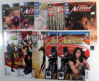 Buy Action Lot Of 10 #991c X2,997,1007,1008,1010,1011,1012,1013,1014 DC 2018 Comics • 14.42£