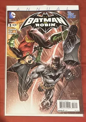 Buy Batman And Robin Annual #3 New 52 DC Comics 2015 Sent In A Cardboard Mailer • 3.99£