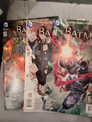 Buy DC Comics Mixed Lot Graphic Novel Batman Arkham Knight No 11  & 12 & 10 -Vgc • 3£