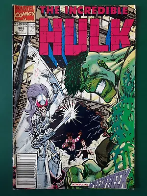 Buy The Incredible Hulk 388 ( 1st App Speed Freek / Newstand ) 1991 • 2£