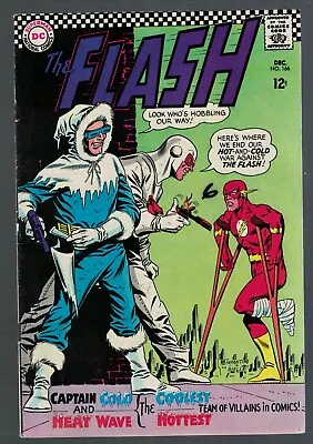 Buy Dc Comics Flash 166 1966 FN 6.0  Captain Cold Heatwave Coolest Team  • 39.99£