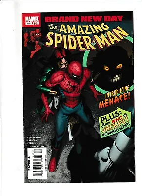 Buy AMAZING SPIDER-MAN #550 1st App. LILY HOLLISTER As MENACE (2008) VERY FINE + 8.5 • 7.10£