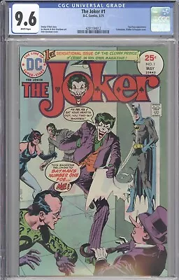 Buy The Joker #1 1975 CGC 9.6 1st Solo Titled Joker Series • 359.64£