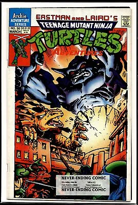 Buy 1992 Teenage Mutant Ninja Turtles: Adventures #30 Archie Comic • 15.88£
