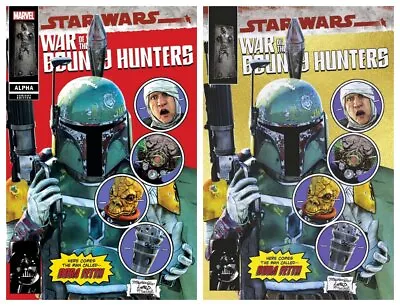 Buy Star Wars War Bounty Hunters Alpha #1 Mike Mayhew 2 Cover Variant Set Ltd 1500 • 35.95£