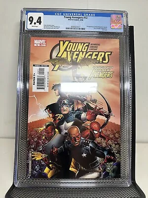 Buy Young Avengers #12 CGC 9.4 2006 White Pages - 1st Kate Bishop As Hawkeye - • 27.66£