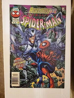 Buy Amazing Spider-Man #418 NEWSSTAND Rare Print Run 11,210 Copies 1st App Gaunt MCU • 19.77£