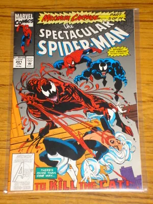 Buy Spiderman Spectacular #201 Vol1 Marv Maximum Carnage June 1993 • 11.99£