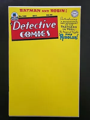 Buy Detective Comics #140 - Rare Facsimile Blank Variant - Dc • 6.95£