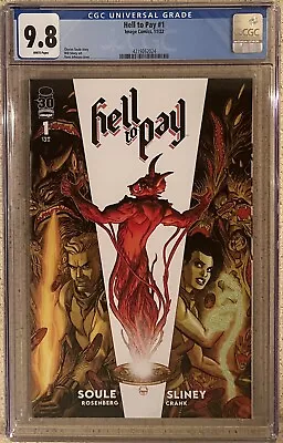 Buy HELL TO PAY #1 (2022) CGC 9.8 1st Print Cover A Seth Macfarlane OPTIONED • 48£