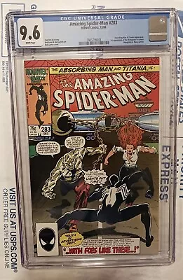 Buy Amazing Spiderman 283 CGC 9.6 • 39.36£
