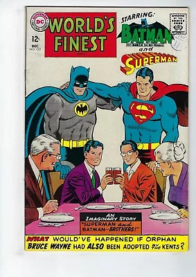 Buy WORLD'S FINEST # 172 (DC COMICS - Silver Age BATMAN & SUPERMAN, Dec 1967) FN+ • 11.95£