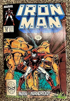 Buy Iron Man #227 - Man To Mandroid - Marvel - 1988 • 4.87£