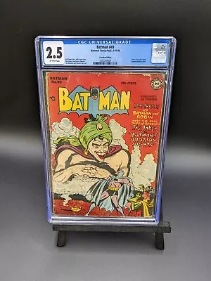Buy Batman #49 Canadian Edition National Comics 1948 CGC 2.5 Joker Green Genie Cover • 1,778.87£