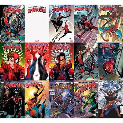 Buy Spectacular Spider-Men (2024) 1 2 Variants | Marvel Comics | COVER SELECT • 23.89£