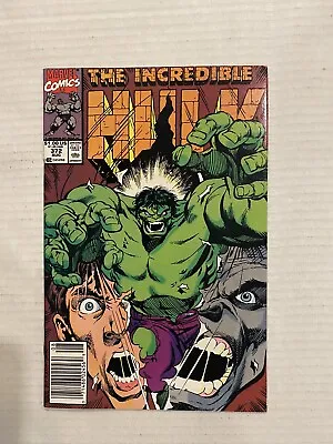 Buy Incredible Hulk # 372 - Green Hulk Returns Newsstand • 15.98£