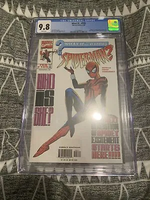 Buy What If... # 105 ,CGC 9.8, WP, Origin & 1st Appearance Of Spider-Girl  , Marvel  • 450£