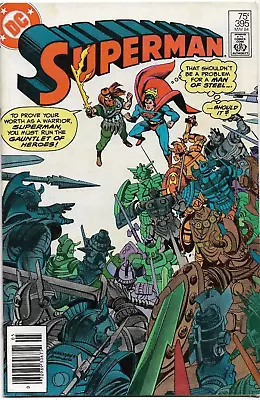 Buy Superman#395 Vf/nm 1984 Dc Bronze Age Comics • 18.82£