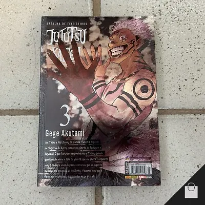 Buy Jujutsu Kaisen Volume 3 Brazilian Metal Variant Cover Manga Comic Book Akutami • 126.30£