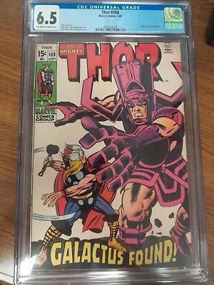 Buy Thor #168 Marvel Comics 9/69 Graded 6.5 By CGC • 119.93£
