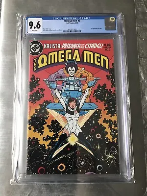 Buy The Omega Men #3 CGC 9.6 WP 1st Appearance Lobo 1983 DC Comics Keith Giffen Art • 135.91£