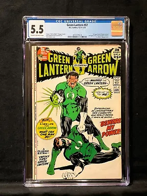 Buy Green Lantern #87 - CGC 5.5 - 1st Appearance Of John Stuart, 2nd Guy Gardener • 323.81£