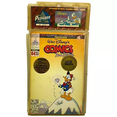 Buy Walt Disney's Comics And Stories 3 Issue Set Limited Edition Treat Pedigree New • 19.96£