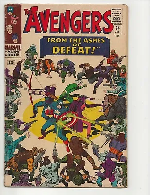 Buy Avengers 24 - Kang The Conqueror- 2nd Ravonna Renslayer (1966) • 32.09£