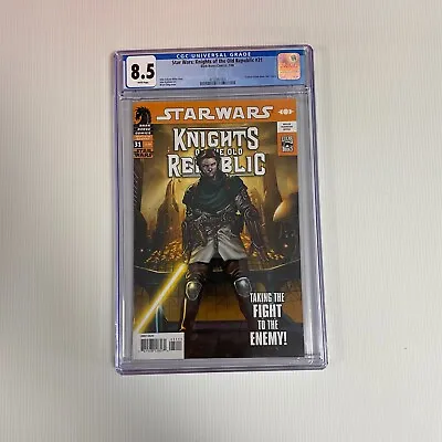 Buy Star Wars: Knights Of The Old Republic #31 2008 8.5 CGC White Pages Darth Malek • 85£
