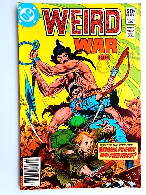 Buy Dc Weird War Tales # 95 Jan. 1981 Joe Kubert Cov. Fred Carrilo/ Steve Ditko  Art • 16.50£