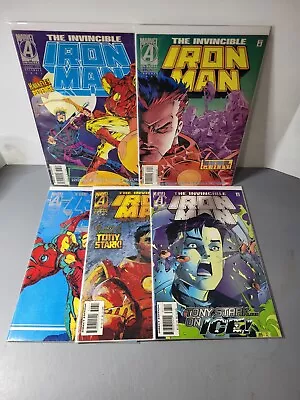 Buy Iron Man Vol 1. (5) Comic Lot Issues 323-324-325-326-327 Marvel 1996 • 19.18£