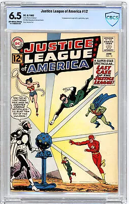 Buy Justice League Of America #12 ~ CBCS 6.5 ~ Origin & 1st App.of Dr. Light • 86.77£