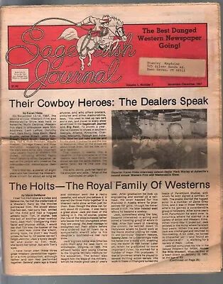 Buy -Sagebrush Journal #7 11/1987-Tim & Jack Holt-EC Comics Feature-Reno Browne-VG+ • 33.30£