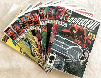 Buy Daredevil #250 #252 #258 #262 #263 #267 #271 #272 #273 Annual #4 Ten Issue Run! • 20.07£