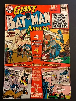 Buy Giant Batman Annual 7 VG -- DC 80-Pg. Anthology, Bat-Girl, Bat-Mite App. 1964 • 18.96£