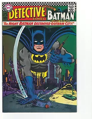 Buy Detective Comics 362 (1967)   The Night Batman Destroyed Gotham City!  9.2/9.4 • 118.95£