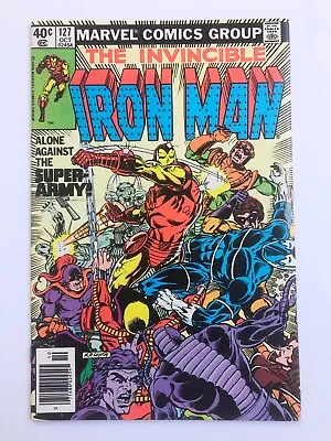 Buy Invincible Iron Man #127 (Marvel, 1979) Romita Jr Layton ~ Newsstand Variant • 9.46£