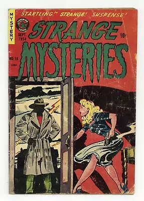 Buy Strange Mysteries #19 FR 1.0 1954 • 124.38£
