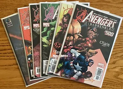 Buy The Avengers (Disassembled) #’s 500, 501, 502, 503, Finale & The Last Story Pt 2 • 31.98£