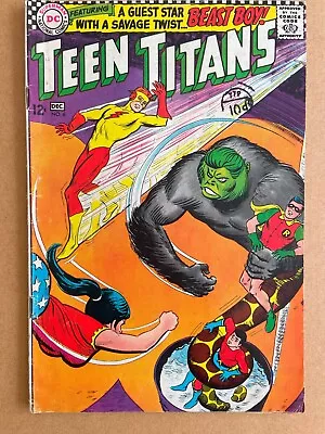 Buy Teen Titans #6. DC Comics Silver Age. December 1966.  Good Condition. Beast Boy • 5.99£