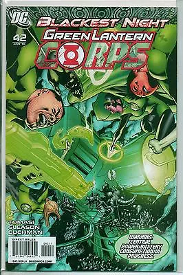 Buy DC Comics Green Lantern Corps #42 January 2010 Blackest Night VF+ • 2£