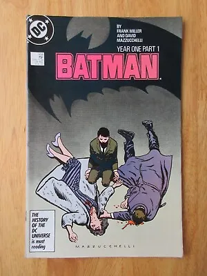 Buy BATMAN #404 (Year One, Part 1—1987) **Key Book!** (VF-) • 14.19£