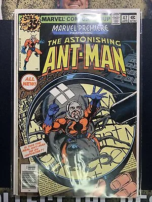Buy Marvel Premiere #47 Featuring The Astonishing Ant-Man 1st Scott Lang Newsstand • 60.24£