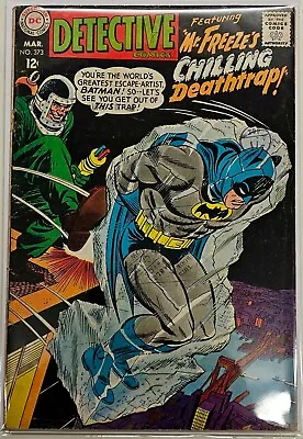 Buy Silver Age DC Detective Comics Key Issue 373 2nd Mr Freeze Hard To Find Book GD- • 10.50£