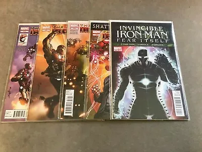 Buy Invincible Iron Man 509,511,512,513,514. All Nm Or Nm- Cond. Marvel • 5.75£