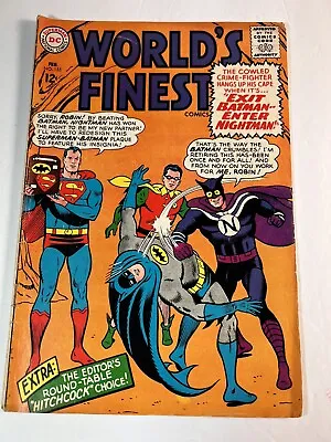 Buy World’s Finest 155, Key: 🔑 1 St Nightman. Silver Age Batman & Superman DC 1966 • 9.49£